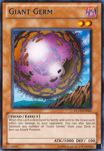 Giant Germ (Blue) [DL12-EN003] Rare | Arkham Games and Comics
