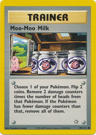 Moo-Moo Milk (101/111) [Neo Genesis Unlimited] | Arkham Games and Comics