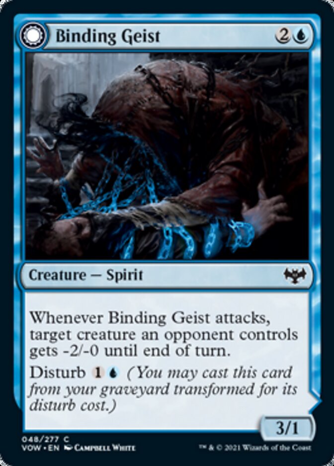 Binding Geist // Spectral Binding [Innistrad: Crimson Vow] | Arkham Games and Comics