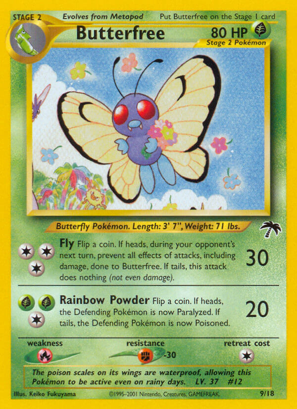 Butterfree (9/18) [Southern Islands] | Arkham Games and Comics