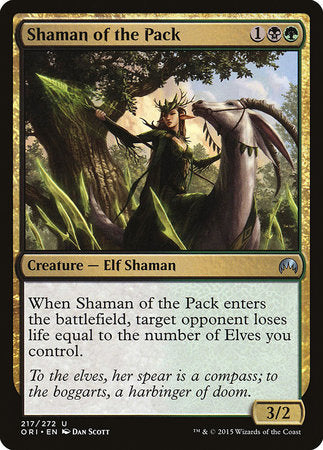 Shaman of the Pack [Magic Origins] | Arkham Games and Comics