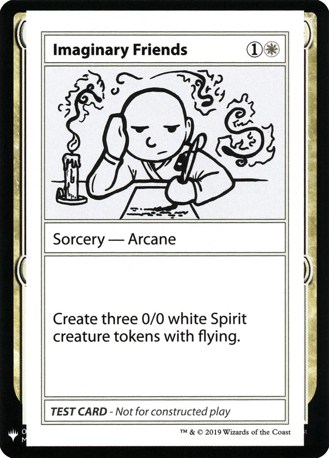 Imaginary Friends [Mystery Booster Playtest Cards] | Arkham Games and Comics