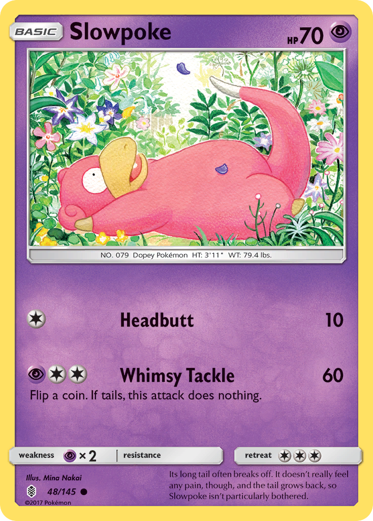 Slowpoke (48/145) [Sun & Moon: Guardians Rising] | Arkham Games and Comics