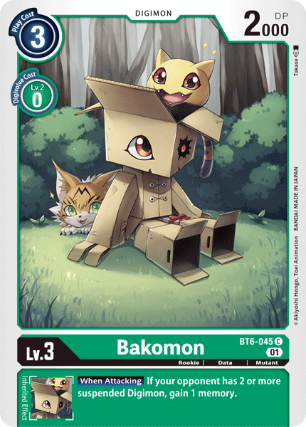 Bakomon [BT6-045] [Double Diamond] | Arkham Games and Comics