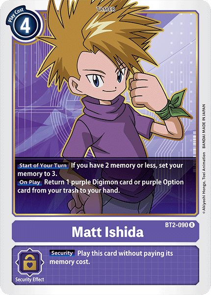 Matt Ishida [BT2-090] [Release Special Booster Ver.1.0] | Arkham Games and Comics