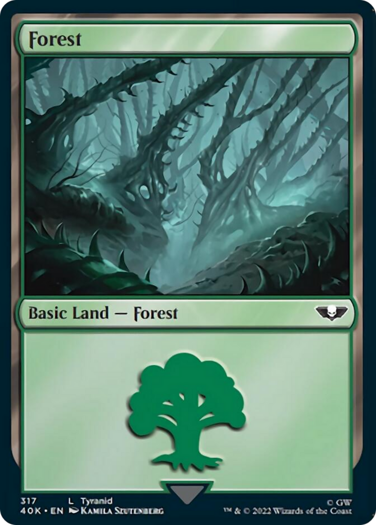 Forest (317) [Universes Beyond: Warhammer 40,000] | Arkham Games and Comics