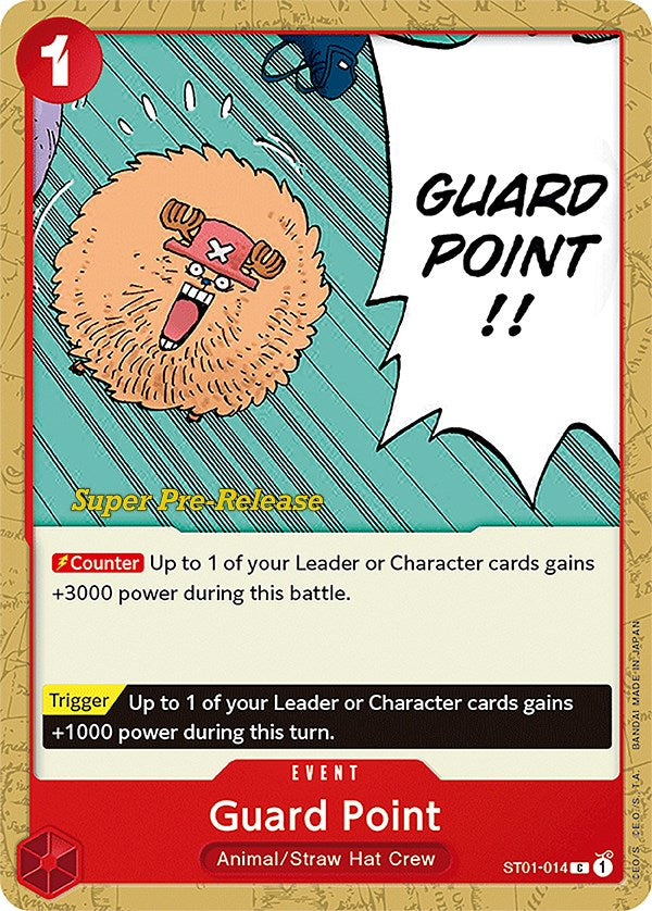 Guard Point [Super Pre-Release Starter Deck: Straw Hat Crew] | Arkham Games and Comics