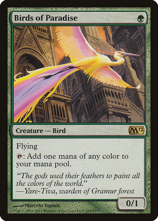 Birds of Paradise [Magic 2012] | Arkham Games and Comics