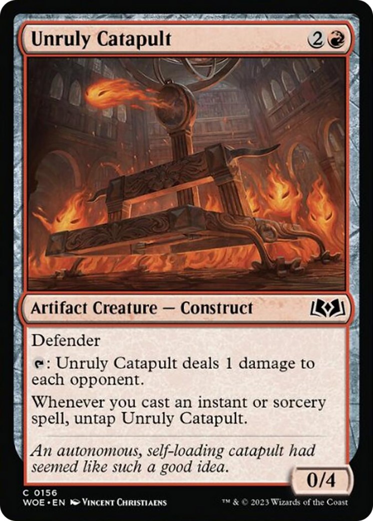 Unruly Catapult [Wilds of Eldraine] | Arkham Games and Comics