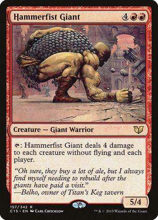 Hammerfist Giant [Commander 2015] | Arkham Games and Comics