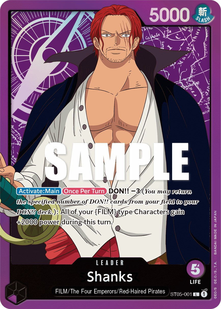 Shanks [Starter Deck: Film Edition] | Arkham Games and Comics