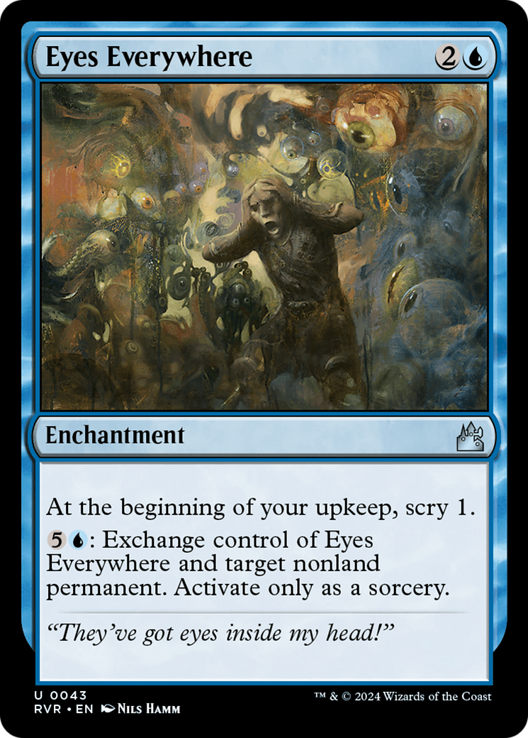 Eyes Everywhere [Ravnica Remastered] | Arkham Games and Comics