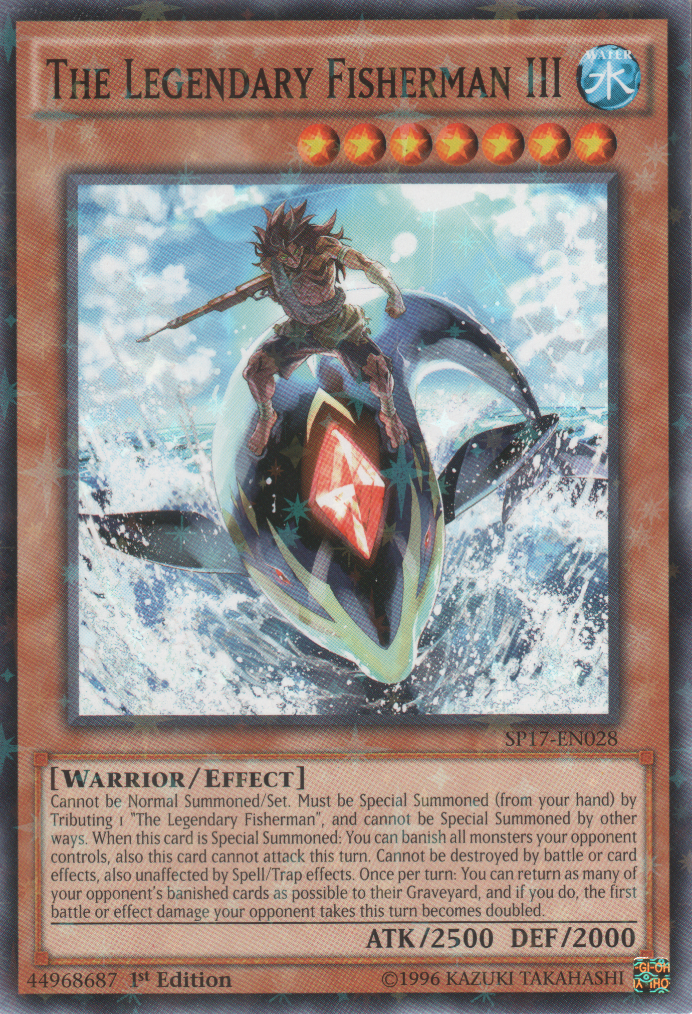 The Legendary Fisherman III [SP17-EN028] Starfoil Rare | Arkham Games and Comics