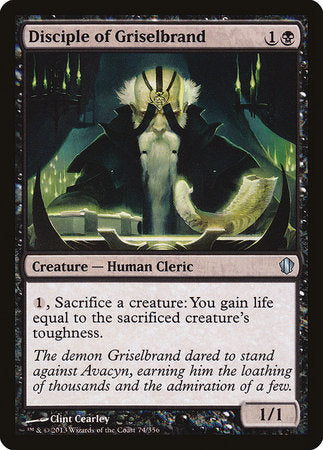 Disciple of Griselbrand [Commander 2013] | Arkham Games and Comics