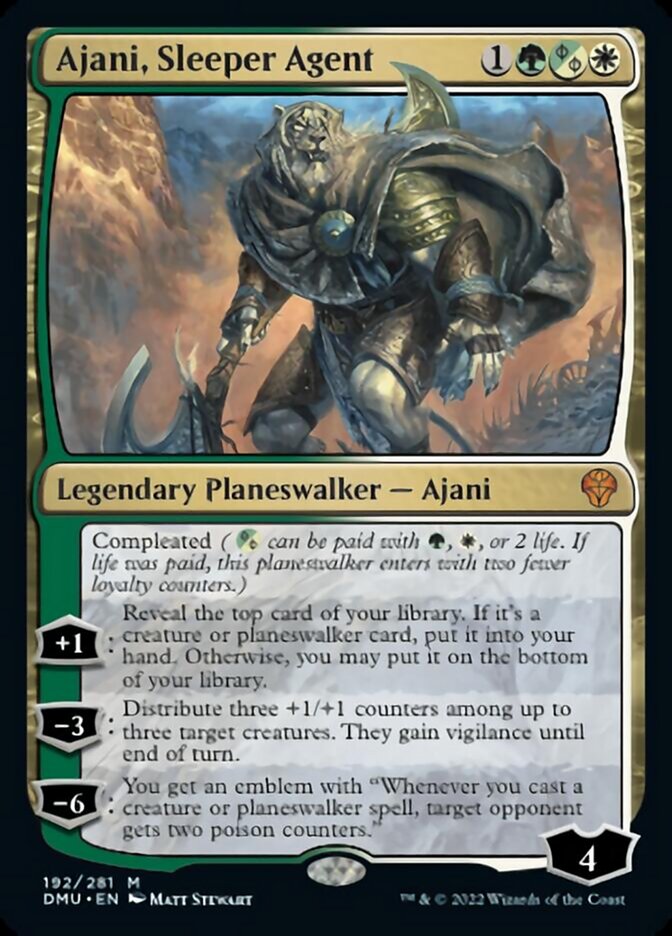 Ajani, Sleeper Agent [Dominaria United] | Arkham Games and Comics