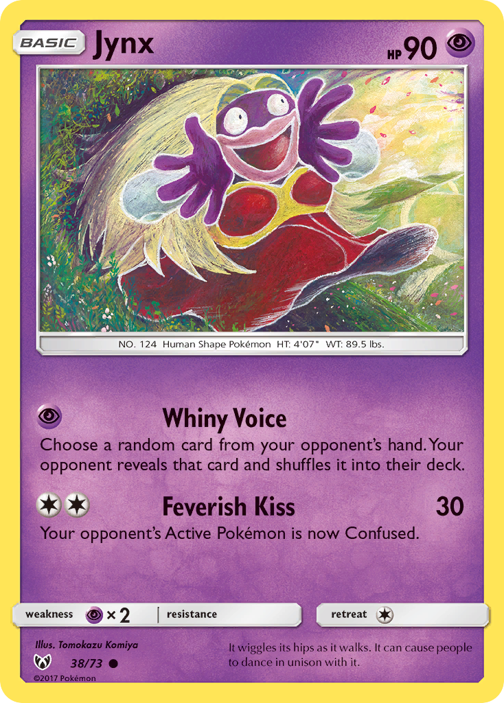 Jynx (38/73) [Sun & Moon: Shining Legends] | Arkham Games and Comics