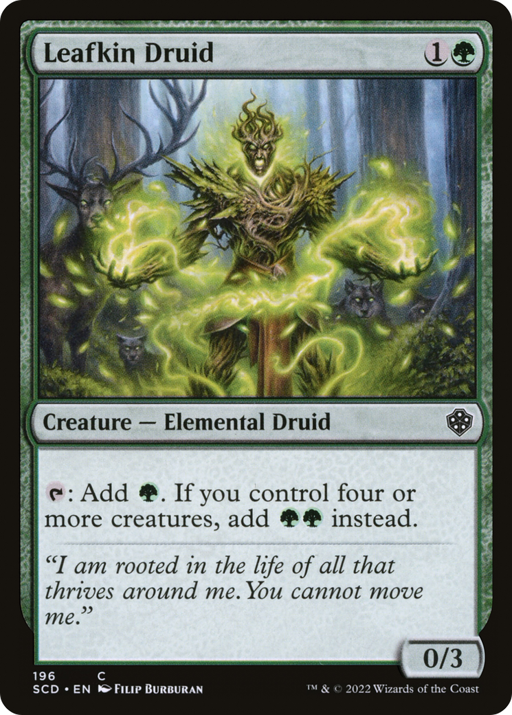 Leafkin Druid [Starter Commander Decks] | Arkham Games and Comics