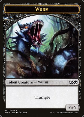 Wurm Token [Ultimate Masters Tokens] | Arkham Games and Comics