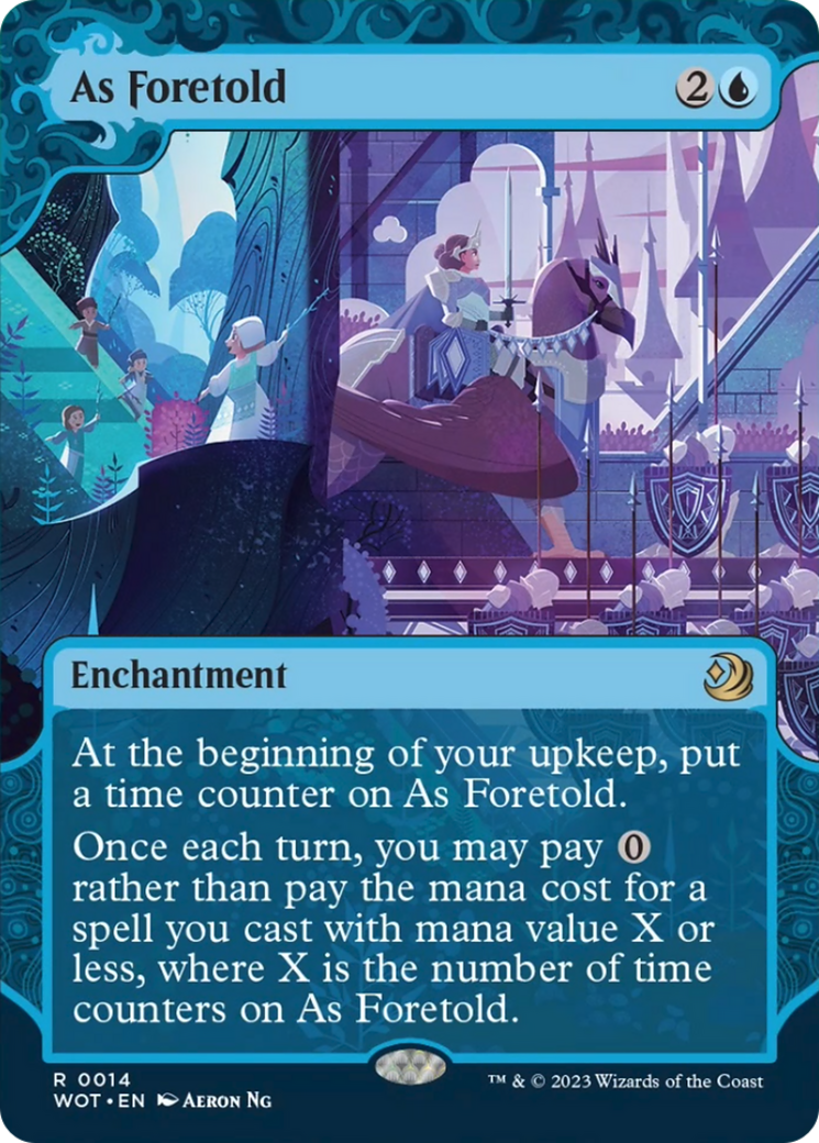 As Foretold [Wilds of Eldraine: Enchanting Tales] | Arkham Games and Comics