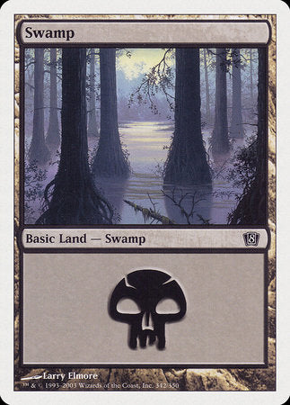 Swamp (342) [Eighth Edition] | Arkham Games and Comics