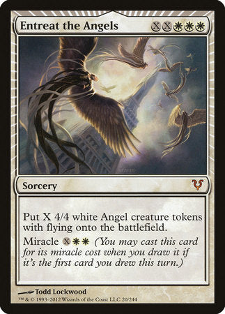 Entreat the Angels [Avacyn Restored] | Arkham Games and Comics