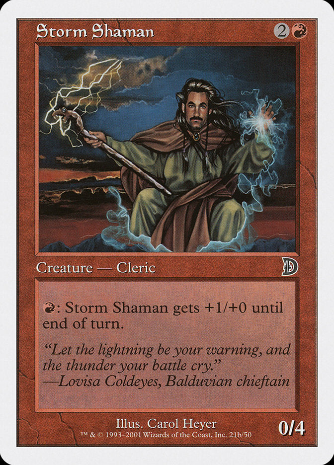 Storm Shaman (Male) [Deckmasters] | Arkham Games and Comics