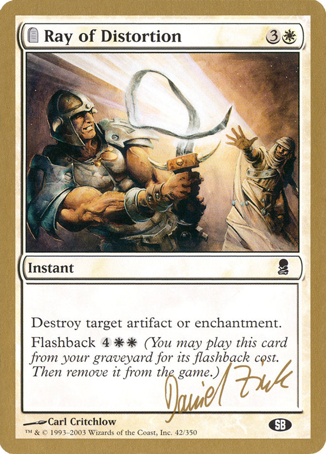 Ray of Distortion (Daniel Zink) (SB) [World Championship Decks 2003] | Arkham Games and Comics
