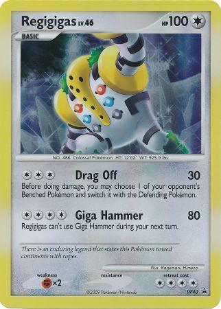 Regigigas (DP40) (Jumbo Card) [Diamond & Pearl: Black Star Promos] | Arkham Games and Comics