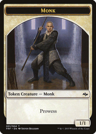 Monk Token [Fate Reforged Tokens] | Arkham Games and Comics