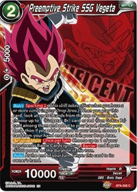 Preemptive Strike SSG Vegeta [BT6-008] | Arkham Games and Comics