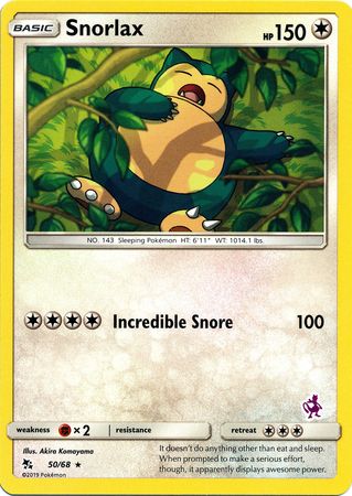 Snorlax (50/68) (Mewtwo Deck) [Battle Academy 2020] | Arkham Games and Comics