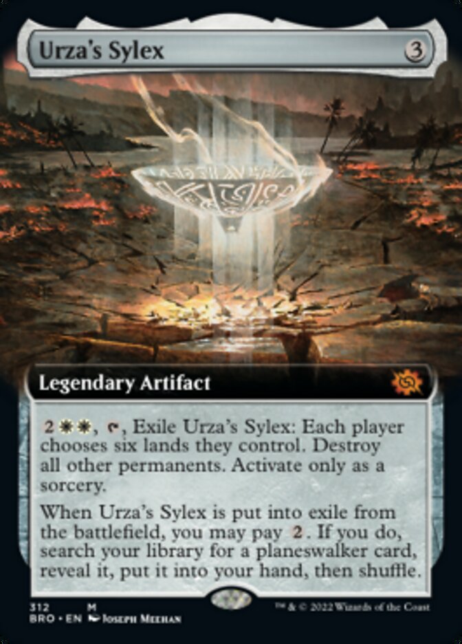 Urza's Sylex (Extended Art) [The Brothers' War] | Arkham Games and Comics