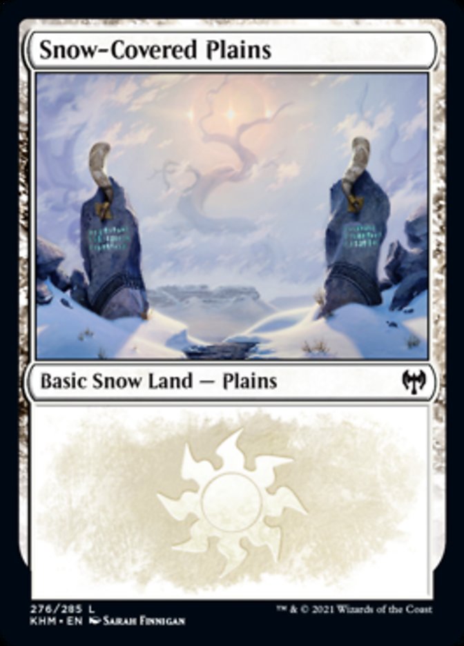 Snow-Covered Plains (276) [Kaldheim] | Arkham Games and Comics