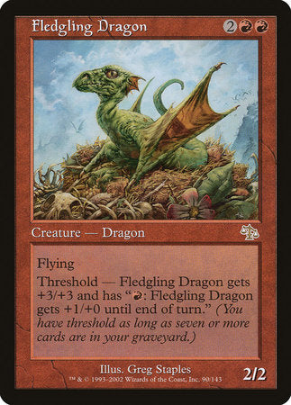 Fledgling Dragon [Judgment] | Arkham Games and Comics