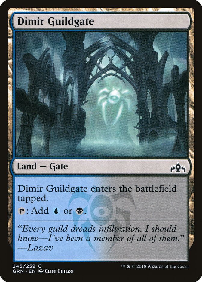 Dimir Guildgate (245/259) [Guilds of Ravnica] | Arkham Games and Comics