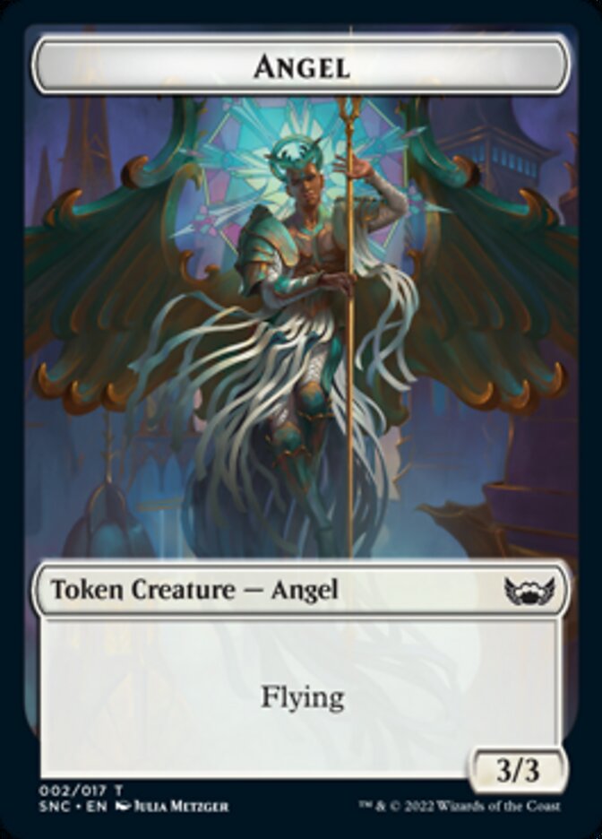 Angel Token [Streets of New Capenna Tokens] | Arkham Games and Comics