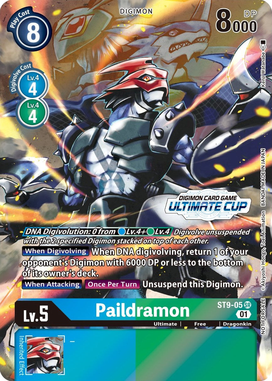 Paildramon [ST9-05] (April Ultimate Cup 2022) [Starter Deck: Ultimate Ancient Dragon Promos] | Arkham Games and Comics