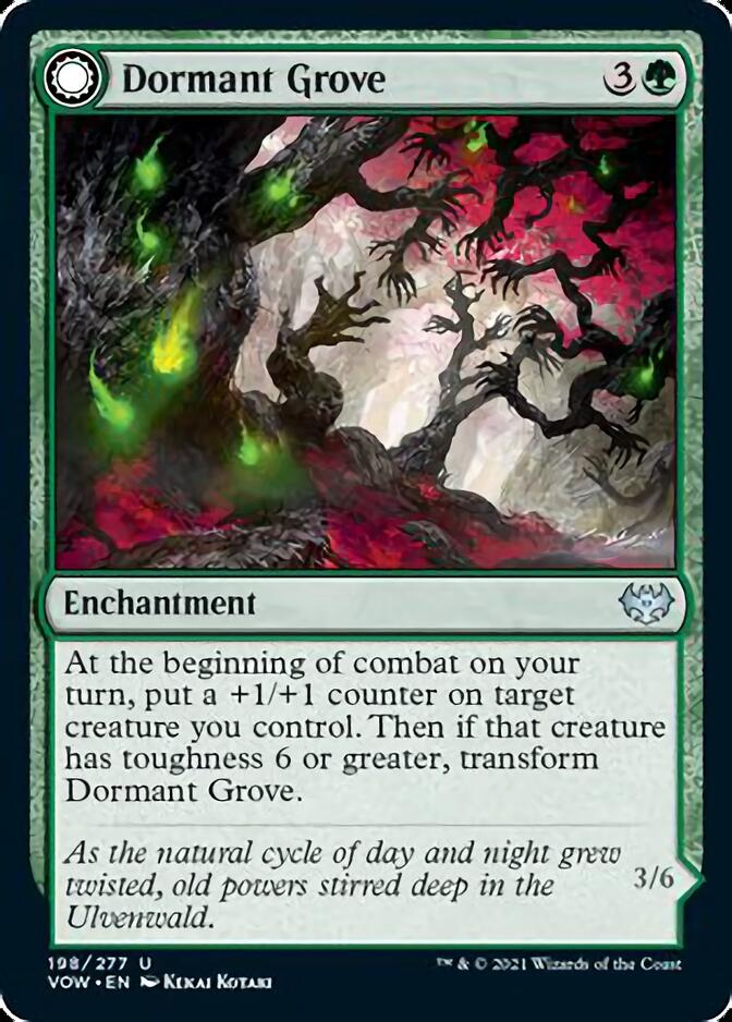 Dormant Grove // Gnarled Grovestrider [Innistrad: Crimson Vow] | Arkham Games and Comics