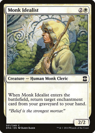 Monk Idealist [Eternal Masters] | Arkham Games and Comics