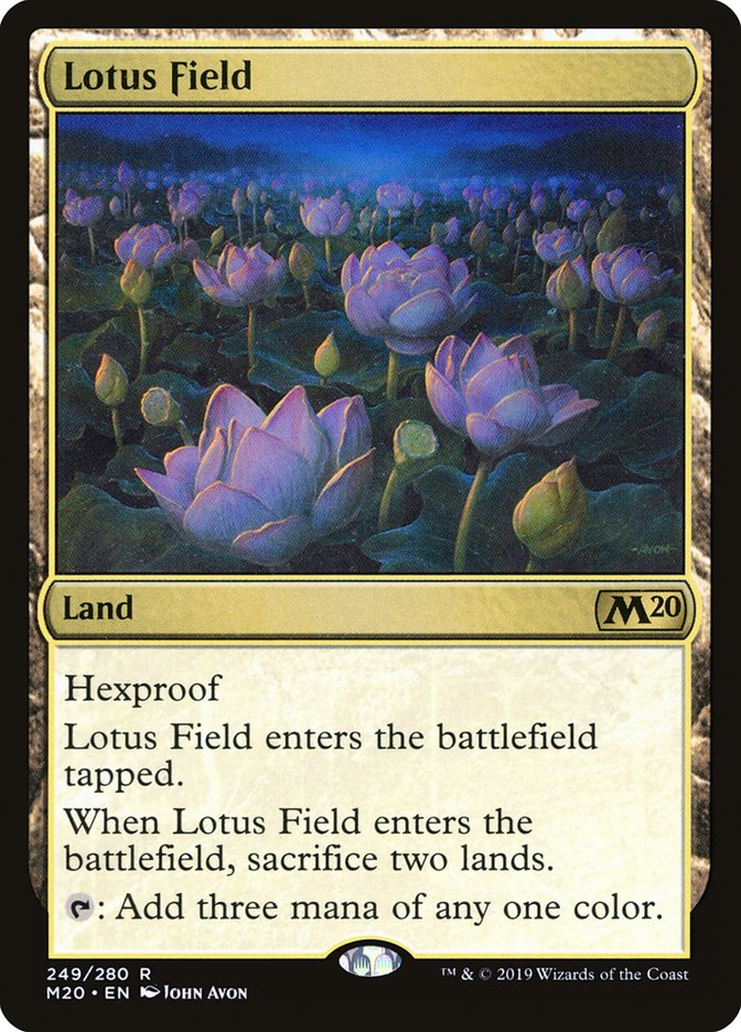 Lotus Field [Core Set 2020] | Arkham Games and Comics