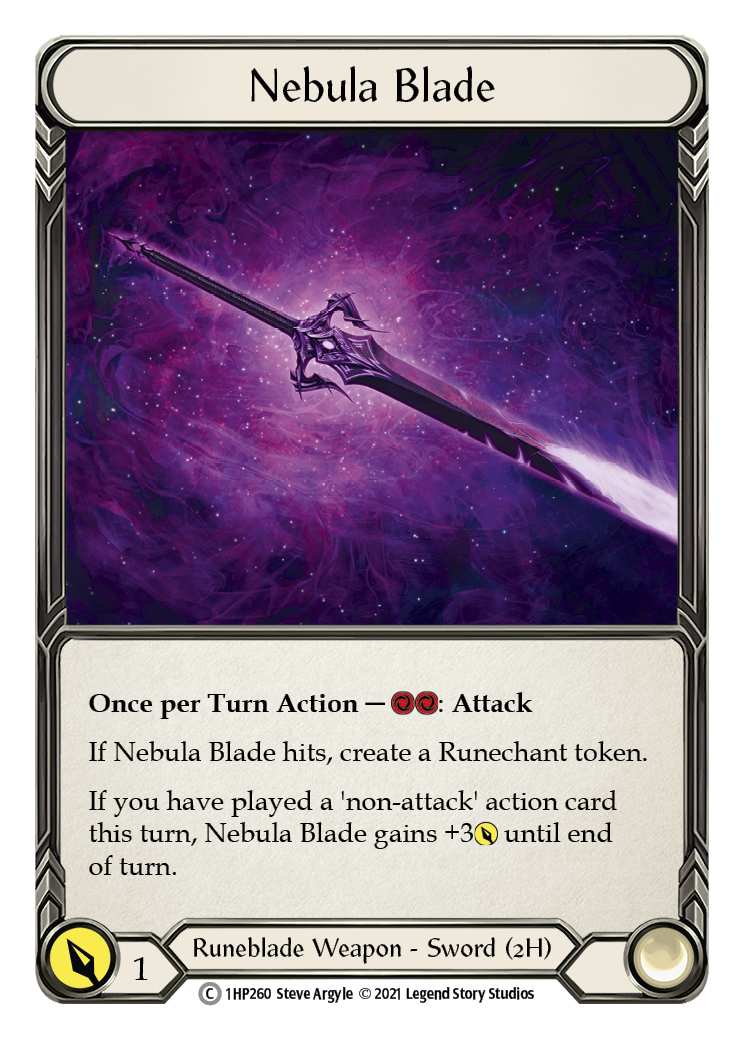 Nebula Blade [1HP260] (History Pack 1) | Arkham Games and Comics