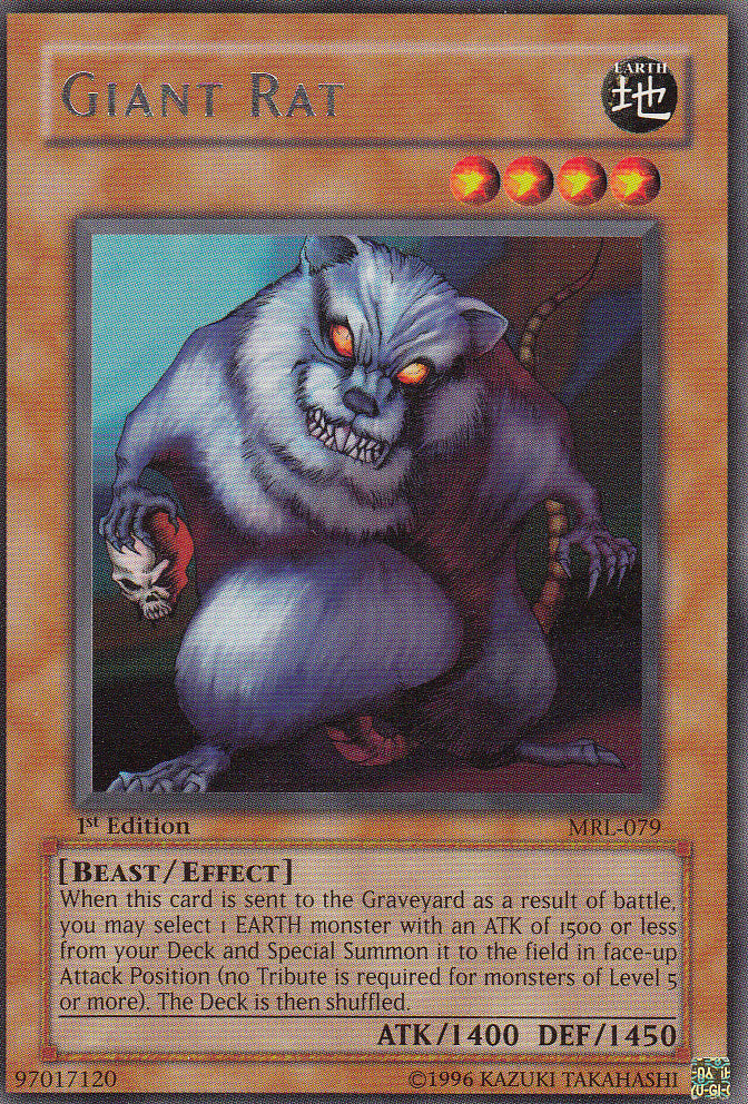 Giant Rat [MRL-079] Rare | Arkham Games and Comics