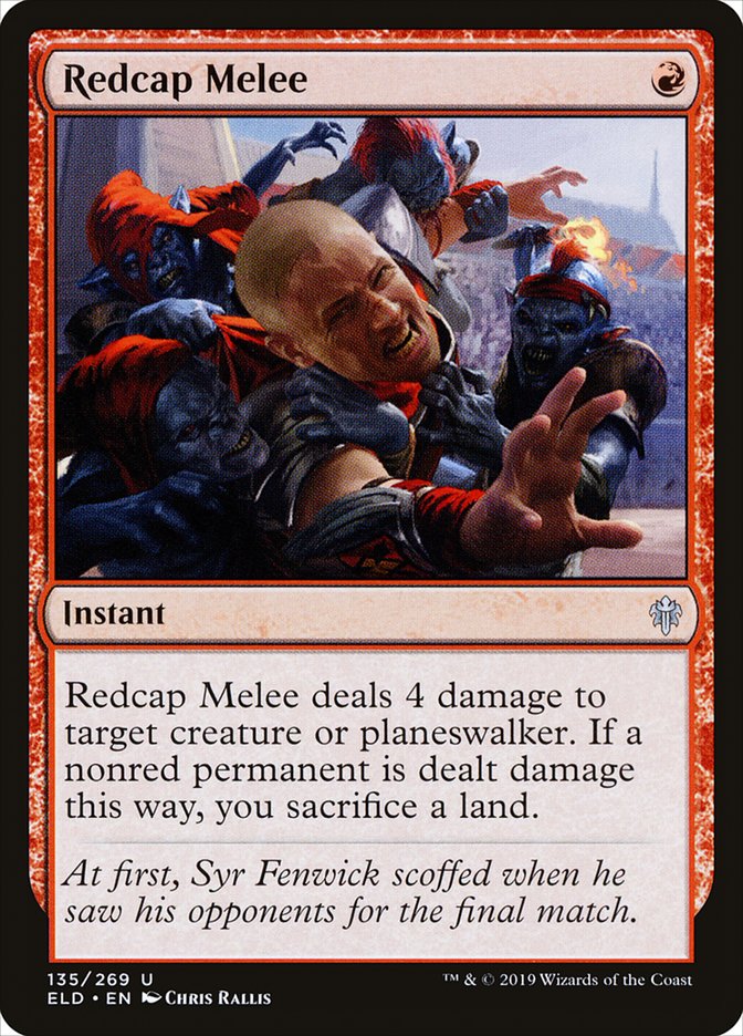 Redcap Melee [Throne of Eldraine] | Arkham Games and Comics