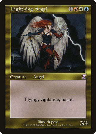 Lightning Angel [Time Spiral Timeshifted] | Arkham Games and Comics