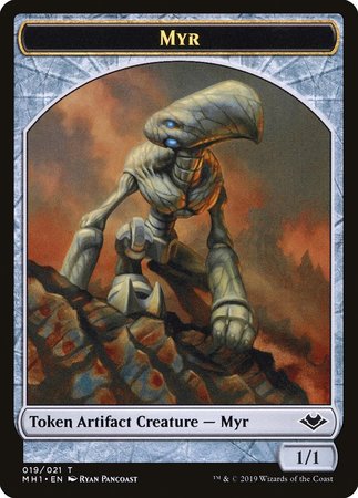 Myr Token (019) [Modern Horizons Tokens] | Arkham Games and Comics