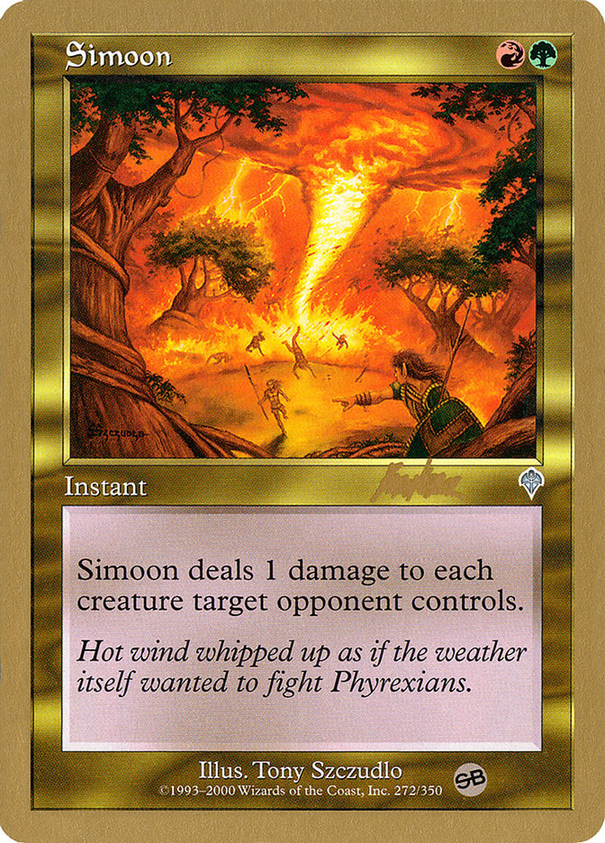 Simoon (Brian Kibler) (SB) [World Championship Decks 2002] | Arkham Games and Comics