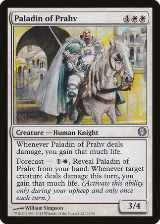 Paladin of Prahv [Duel Decks: Knights vs. Dragons] | Arkham Games and Comics