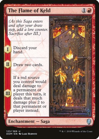 The Flame of Keld [Dominaria] | Arkham Games and Comics