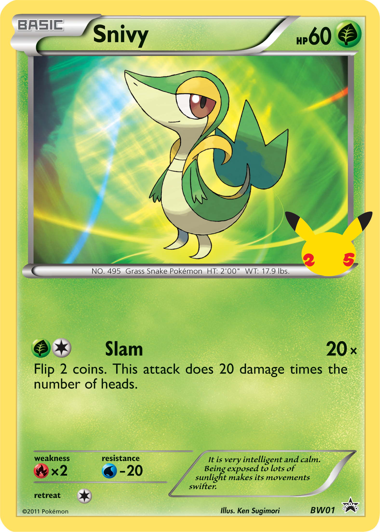 Snivy (BW01) [First Partner Pack] | Arkham Games and Comics