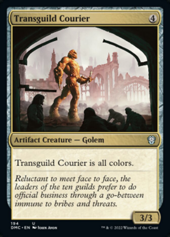Transguild Courier [Dominaria United Commander] | Arkham Games and Comics